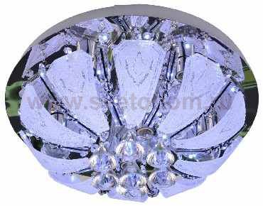Светильник Escada 5088R/4PL E14*60W+LED Chrome