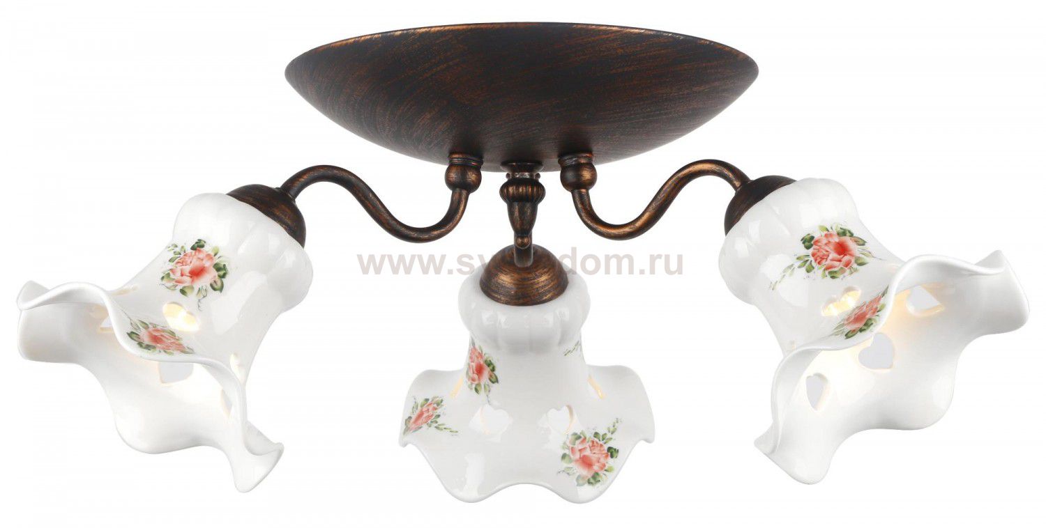 Светильник Escada Ville 160/3PL Black Brush gold