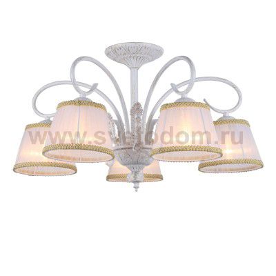 Потолочный светильник Escada 493/5PL E27*60W D600 Antique White