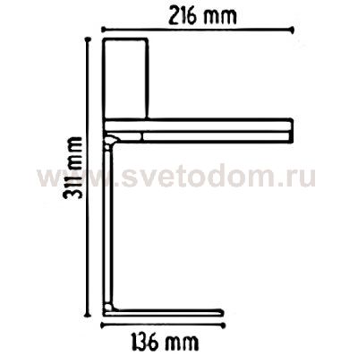 Настольная лампа Flos F0028057 D'E-light