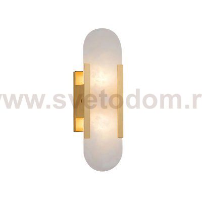 Настенный светильник F037/S gold/white