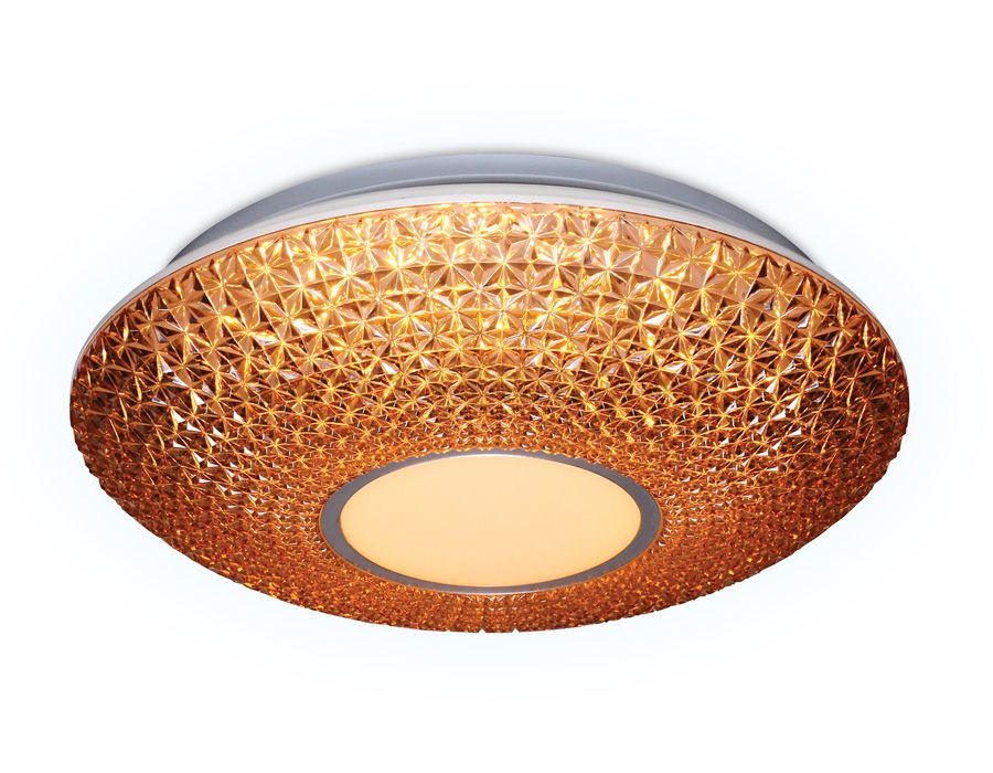 Люстра потолочная Ambrella F101 CF 48W 400*400*60 (ПДУ ИК) ORBITAL