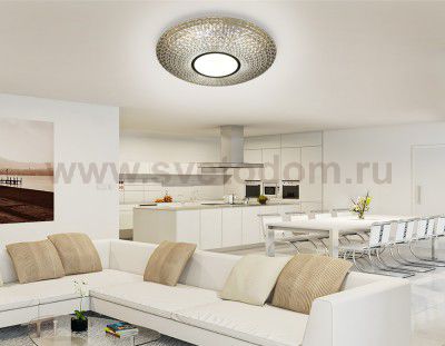 Люстра потолочная Ambrella F101 CL 48W 400*400*60 (ПДУ ИК) ORBITAL