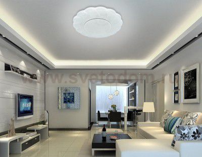 Светильник Ambrella F146 WH 96W D500