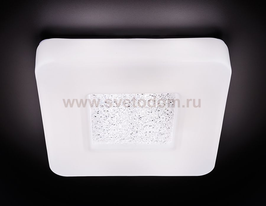 Люстра потолочная Ambrella F204 WH 24W 270*270*60 (ПДУ ИК) ORBITAL