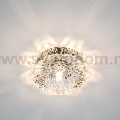 Точечный светильник F2055-L CR CL G4 ЭкономСвет