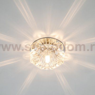 Точечный светильник F2055-S CR CL G4 ЭкономСвет