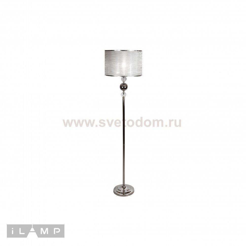 Напольный светильник iLamp Chelsea F2400-1 Nickel
