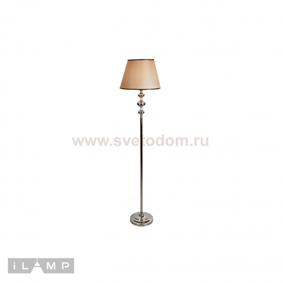 Напольный светильник iLamp Brooklyn F2401-1 Nickel
