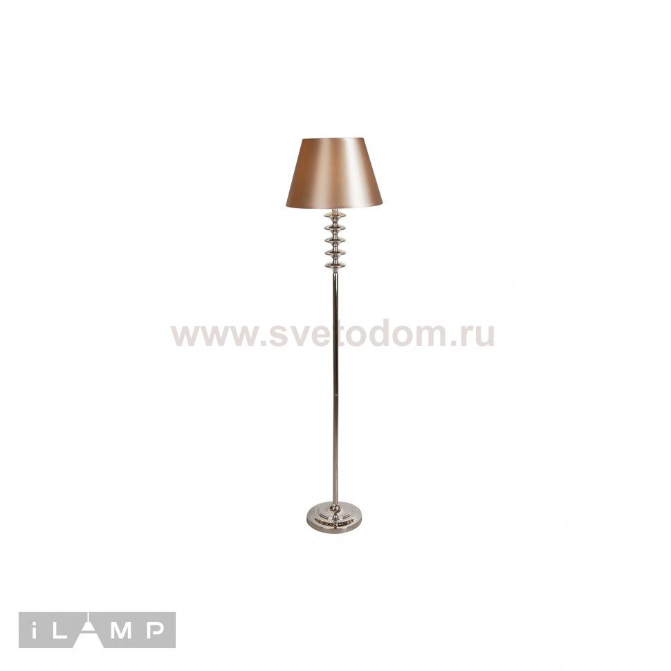 Напольный светильник iLamp Rolling F2406-1 Nickel
