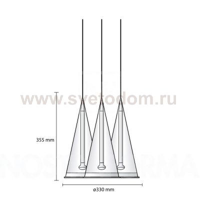 Светильник Flos F2411000 Fucsia