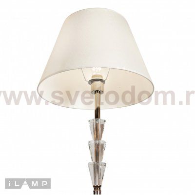 Напольный светильник iLamp Alesti F2424-1 Nickel