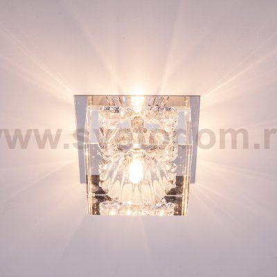 Точечный светильник Экономсвет F3554 CR CL G4