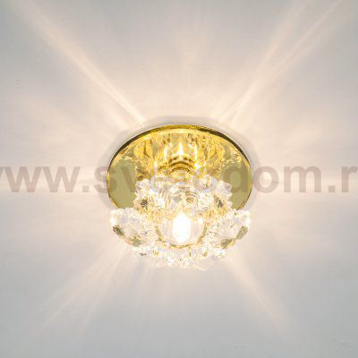 Точечный светильник F3580 YL CL ЭкономСвет