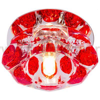 Точечный светильник F3623-S CR CL+RD GU5.3 ЭкономСвет