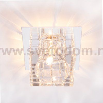 Точечный светильник F3641 CR CL G4 ЭкономСвет