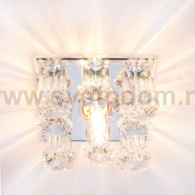 Точечный светильник F4006 WT CL G9 ЭкономСвет