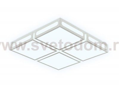 Люстра потолочная Ambrella F401 WH 6W 4200K 200*200*70 COMFORT
