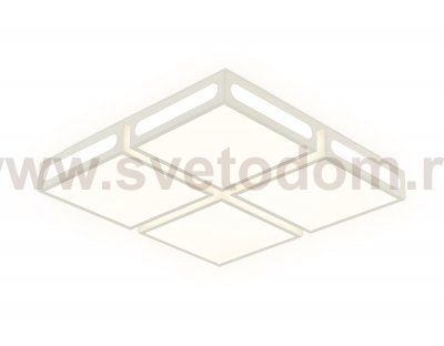 Люстра потолочная Ambrella F401 WH 6W 4200K 200*200*70 COMFORT