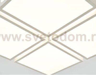 Люстра потолочная Ambrella F401 WH 6W 4200K 200*200*70 COMFORT
