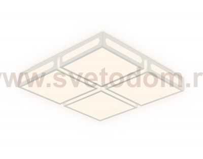 Люстра потолочная Ambrella F401 WH 6W 4200K 200*200*70 COMFORT