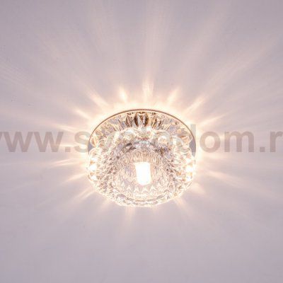 Точечный светильник Экономсвет F4034CR+CL