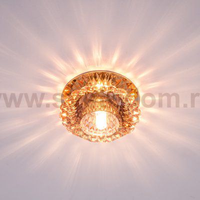 Точечный светильник F4034GD+CF ЭкономСвет