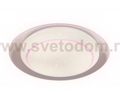 Люстра потолочная Ambrella F46 PI 48W 450*450*60 (ПДУ ИК) ORBITAL