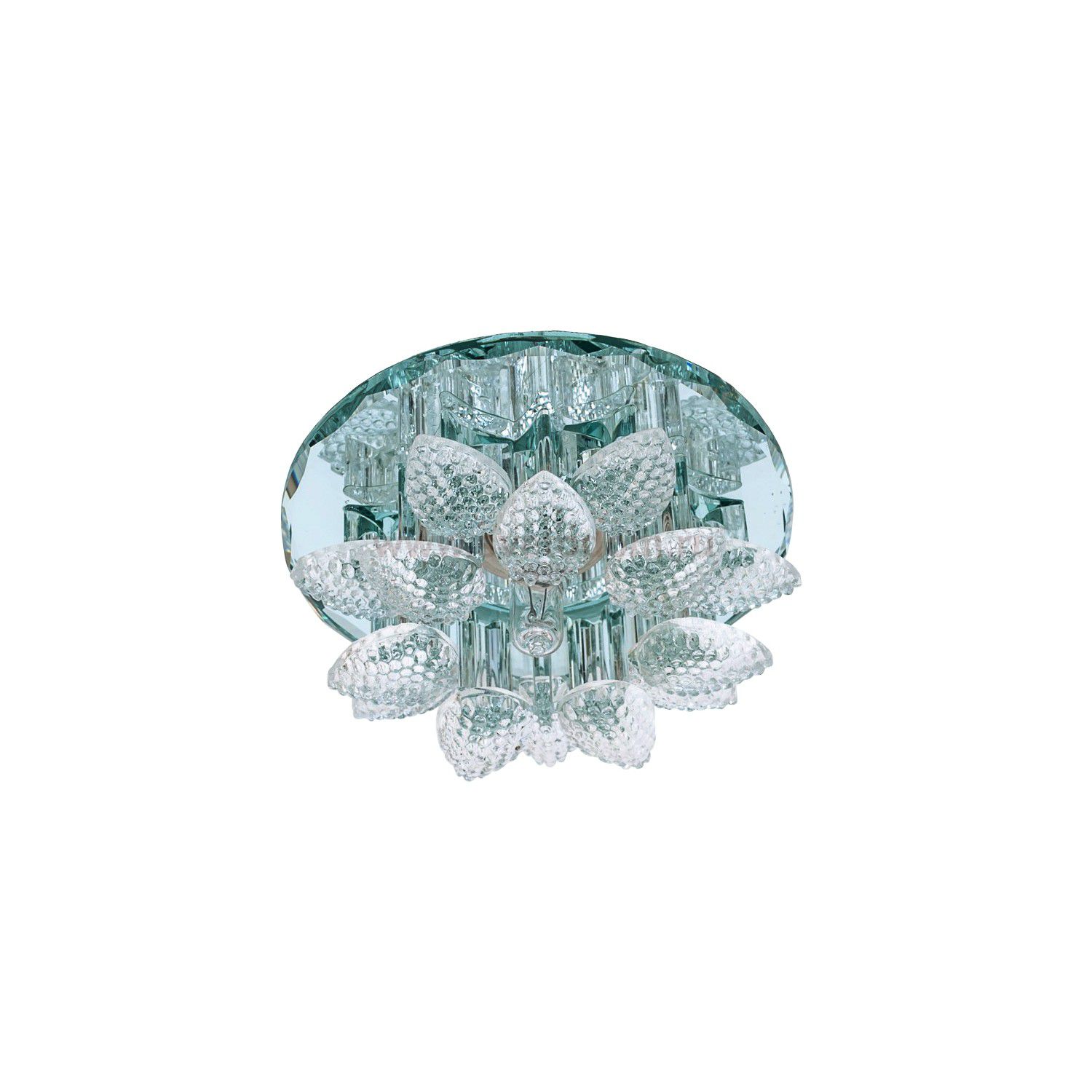 Точечный светильник F5013 WT+CL G4 ЭкономСвет