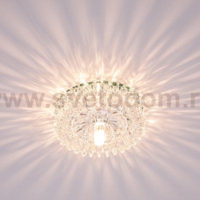 Точечный светильник F5063 WT CL G4 ЭкономСвет