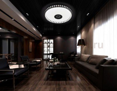 Люстра потолочная Ambrella F788 CH 72W 500*500*60 (ПДУ ИК) ORBITAL