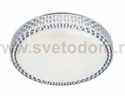 Люстра потолочная Ambrella F86 WH 72W 500*500*90 (ПДУ ИК) ORBITAL
