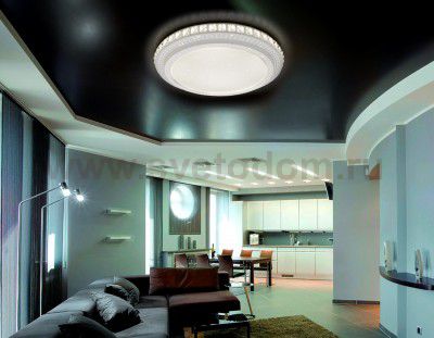 Люстра потолочная Ambrella F91 72W 500*500*80 (ПДУ ИК) ORBITAL