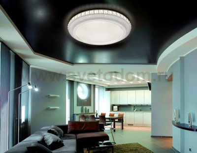 Люстра потолочная Ambrella F92 104W 600*600*80 (ПДУ ИК) ORBITAL