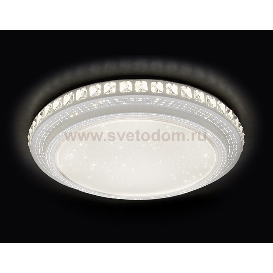 Люстра потолочная Ambrella F93 192W 800*800*85 (ПДУ ИК) ORBITAL