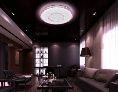 Люстра потолочная Ambrella F99 PI 96W 500*500*80 (ПДУ ИК) ORBITAL