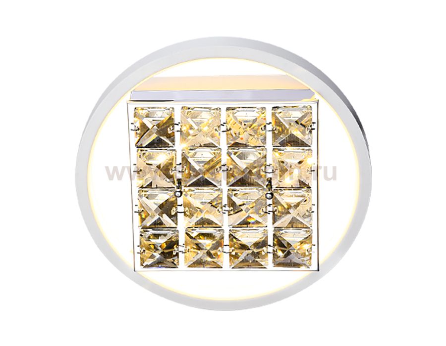 Настенный светильник бра Ambrella FA104 WH белый 15W 3000K D230*70 (Без ПДУ) ACRYLICA