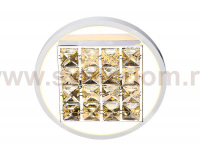 Настенный светильник бра Ambrella FA104 WH белый 15W 3000K D230*70 (Без ПДУ) ACRYLICA