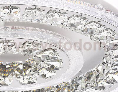 Люстра потолочная Ambrella FA154 WH белый 114W D500*90 (ПДУ РАДИО 2.4) ACRYLICA