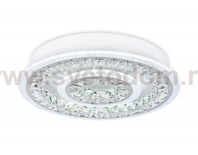 Люстра потолочная Ambrella FA154 WH белый 114W D500*90 (ПДУ РАДИО 2.4) ACRYLICA