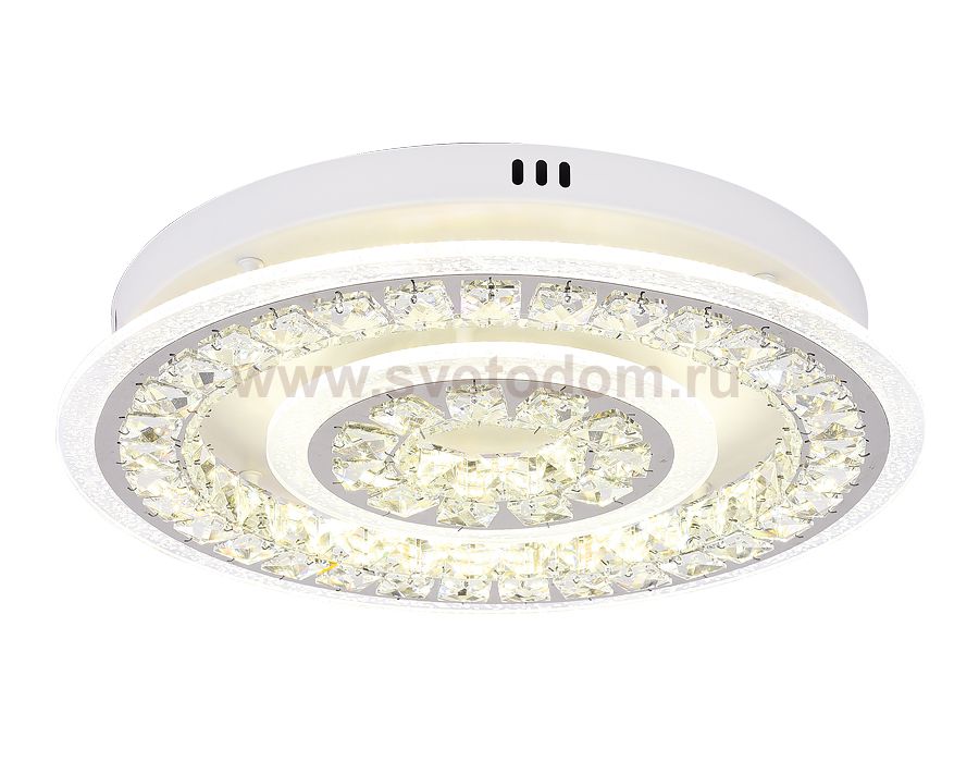 Люстра потолочная Ambrella FA154 WH белый 114W D500*90 (ПДУ РАДИО 2.4) ACRYLICA