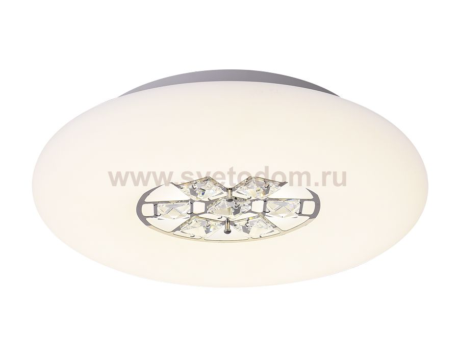 Люстра потолочная Ambrella FA158 WH белый 32W D360*90 (ПДУ РАДИО 2.4) ACRYLICA