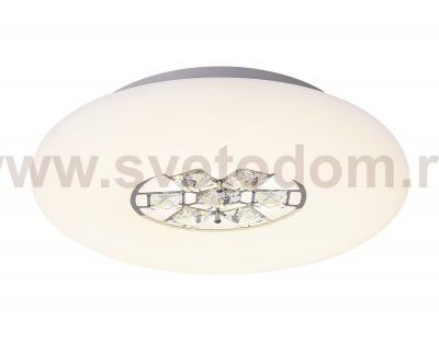 Люстра потолочная Ambrella FA158 WH белый 32W D360*90 (ПДУ РАДИО 2.4) ACRYLICA