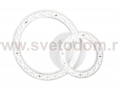 Люстра потолочная Ambrella FA160 WH белый 64W 600*440*120 (ПДУ РАДИО 2.4) ACRYLICA