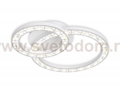 Люстра потолочная Ambrella FA160 WH белый 64W 600*440*120 (ПДУ РАДИО 2.4) ACRYLICA