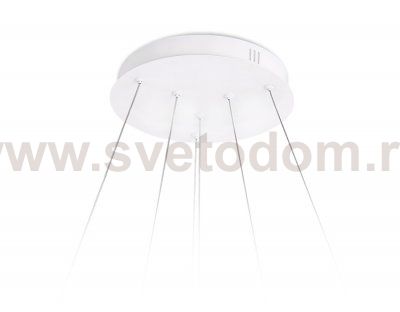 Люстра подвесная Ambrella FA165 WH белый 130W D600*1000 (ПДУ РАДИО 2.4) ACRYLICA