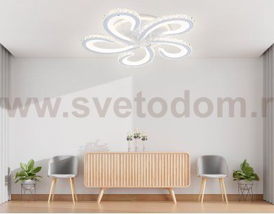 Потолочный светодиодный светильник с пультом Ambrella FA1703 FA