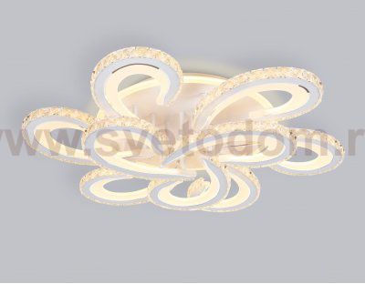 Потолочный светодиодный светильник с пультом Ambrella FA1704 FA