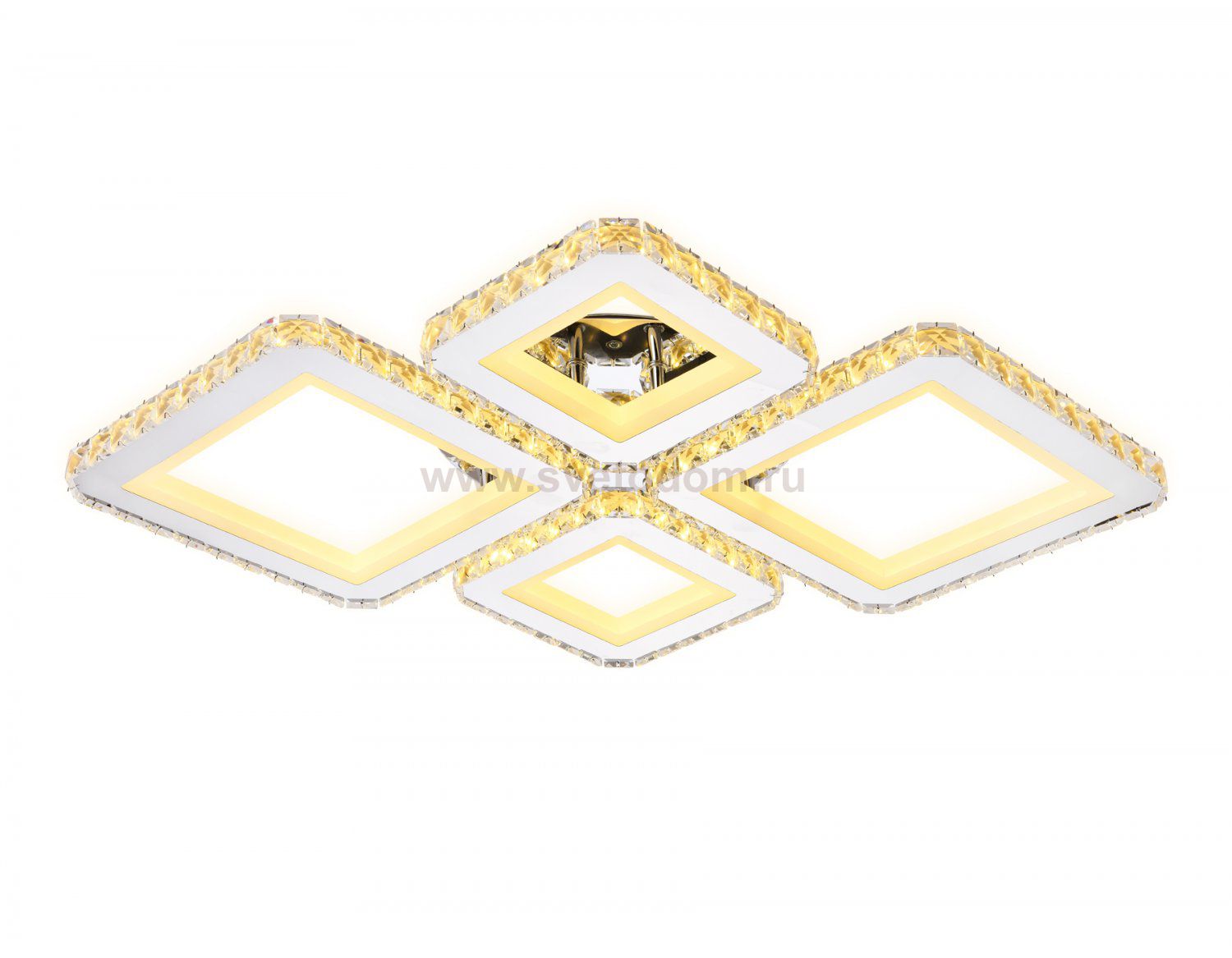 Потолочный светодиодный светильник с пультом Ambrella FA1726 FA