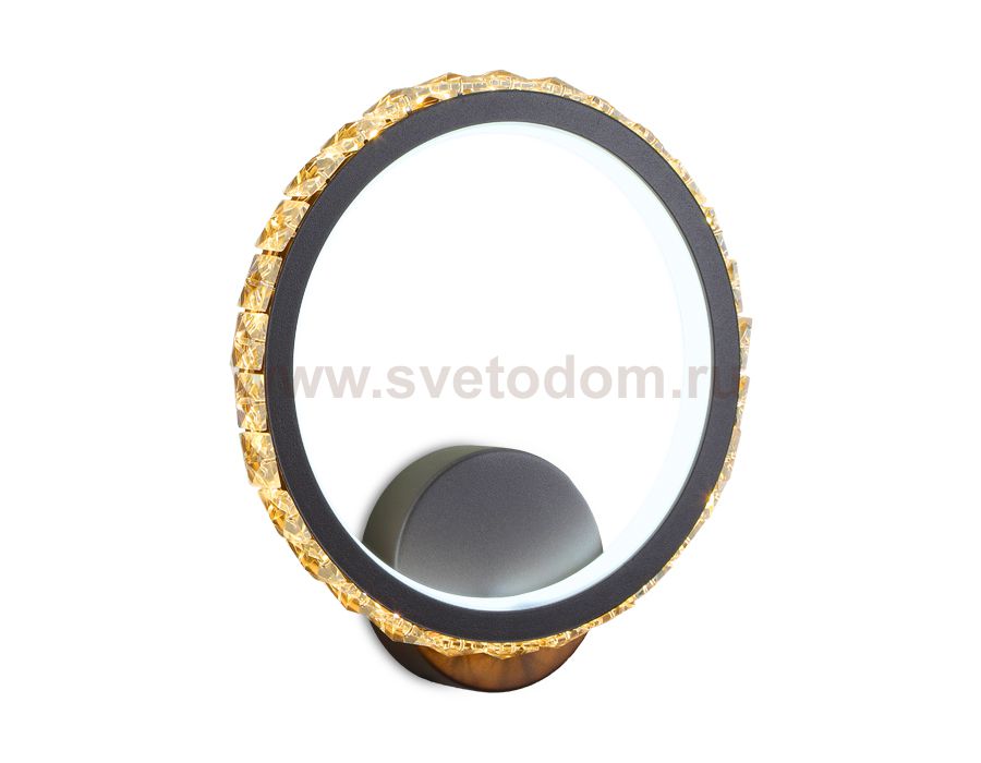 Настенный светильник бра Ambrella FA212 CF кофе LED 3000K+6400K 15W 230*250*45 ACRYLICA